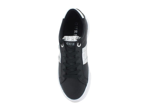 GUESS Sneaker Black Silver FL5GYZELE12 - Sandrini Calzature e Abbigliamento