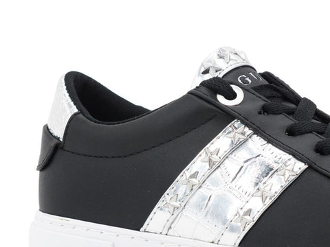 GUESS Sneaker Black Silver FL5GYZELE12 - Sandrini Calzature e Abbigliamento