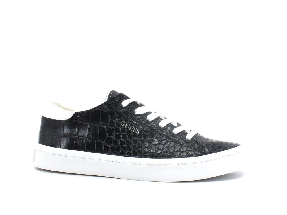 GUESS Sneaker Cocco Retro Black White FL5ESTPEL12 - Sandrini Calzature e Abbigliamento