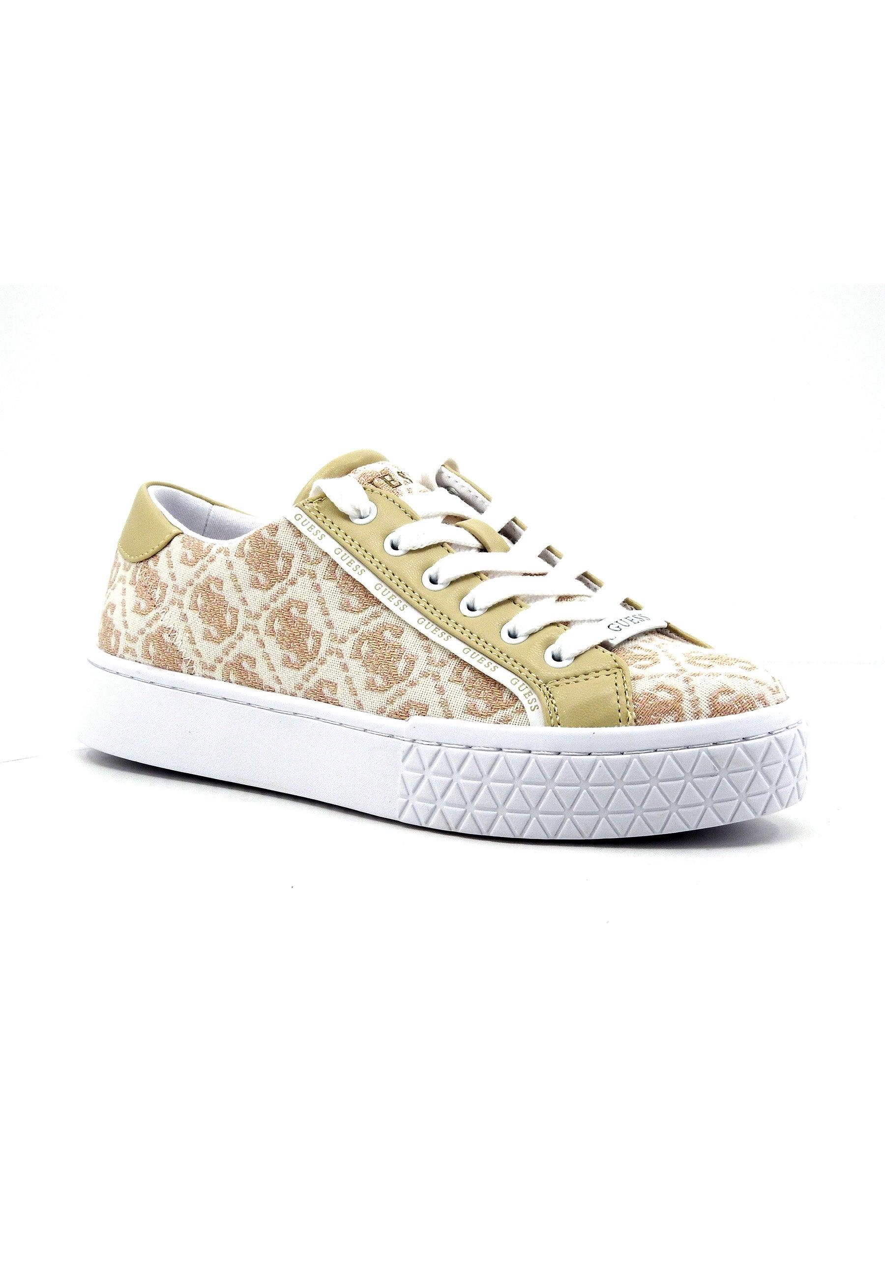 GUESS Sneaker Donna Beige FLJPR7FAL12 - Sandrini Calzature e Abbigliamento