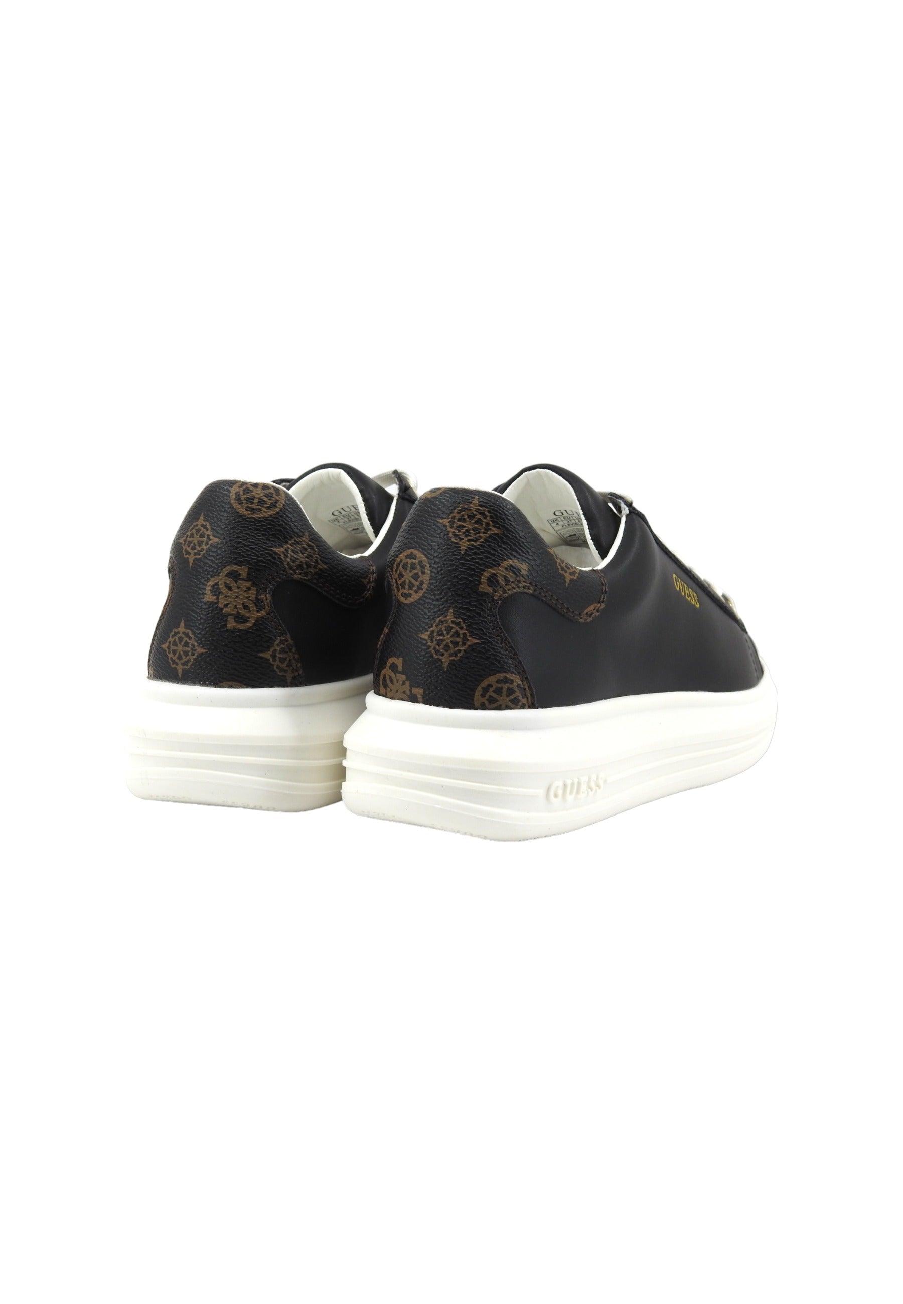 GUESS Sneaker Donna Black Brown FL8VIBLEA12 - Sandrini Calzature e Abbigliamento