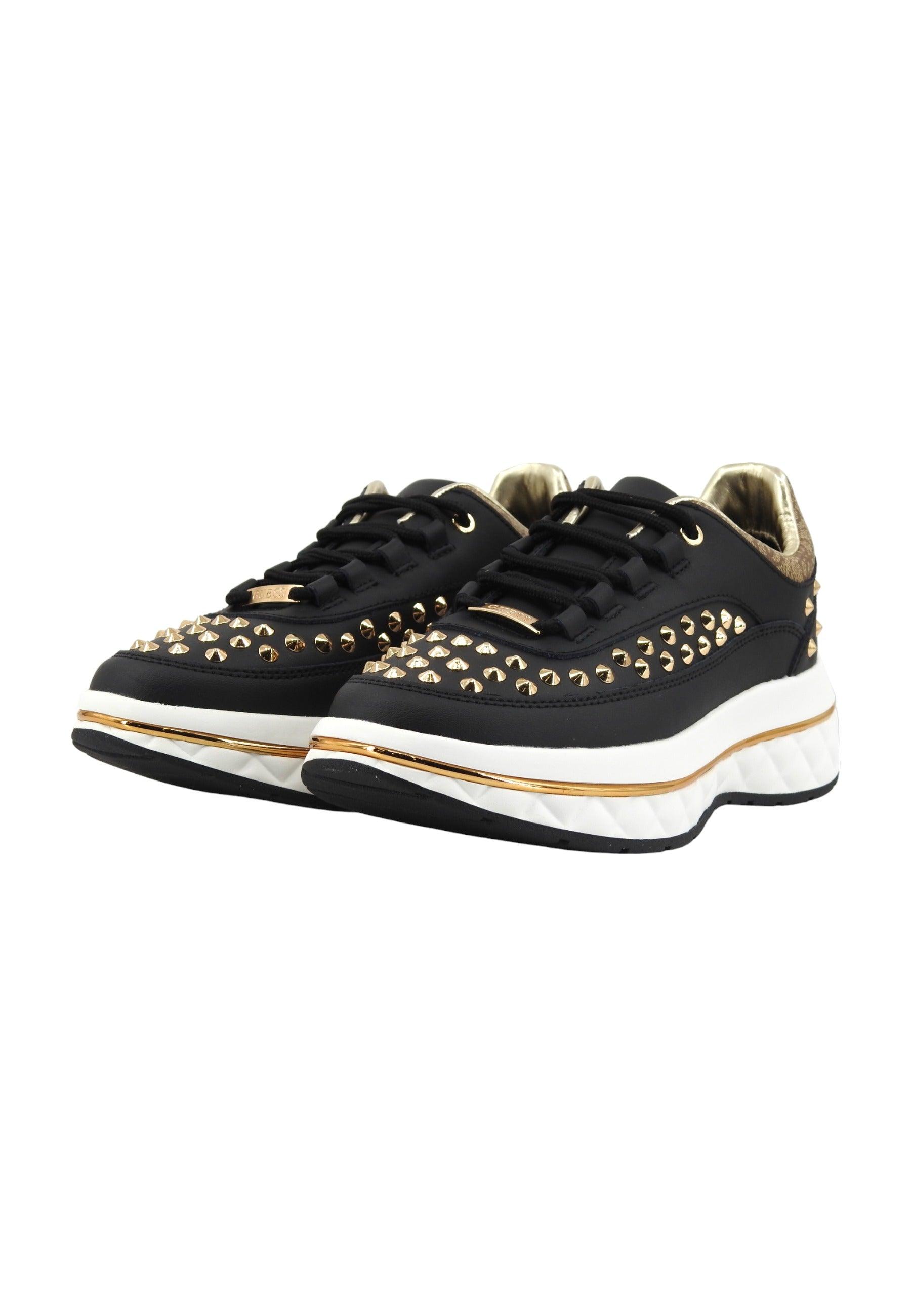 GUESS Sneaker Donna Black FLPKYRLEM12 - Sandrini Calzature e Abbigliamento