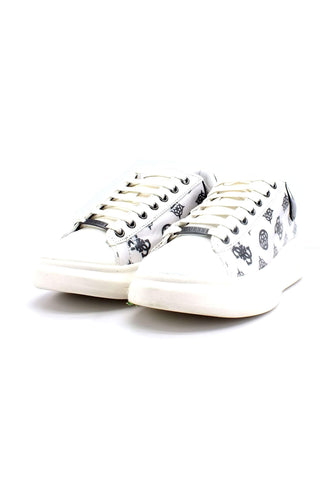 GUESS Sneaker Donna Retro Metal White Gun FL5VIBFAB12 - Sandrini Calzature e Abbigliamento