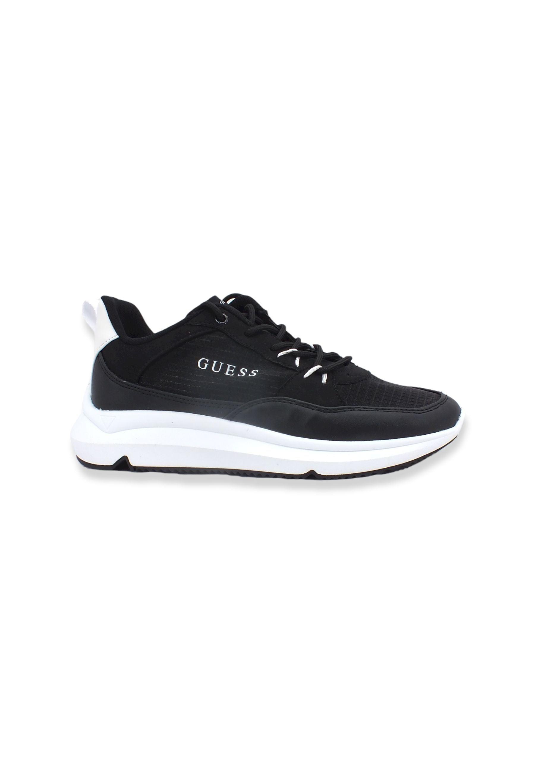 GUESS Sneaker Donna Running Suede Nylon Black FL6DGMFAB12 - Sandrini Calzature e Abbigliamento