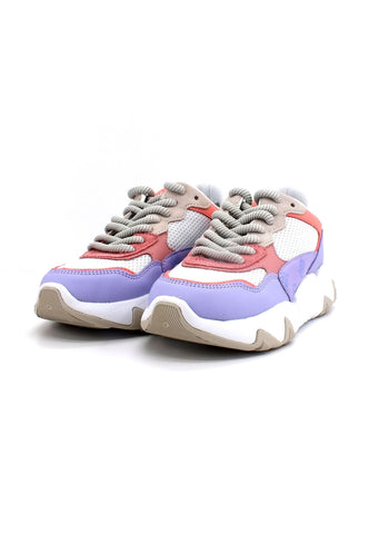 GUESS Sneaker Donna Tricolor Lilac FL5GLDPEL12 - Sandrini Calzature e Abbigliamento