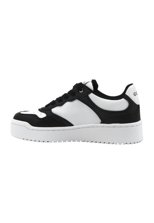GUESS Sneaker Donna White Black FLJMR4ELE12 - Sandrini Calzature e Abbigliamento