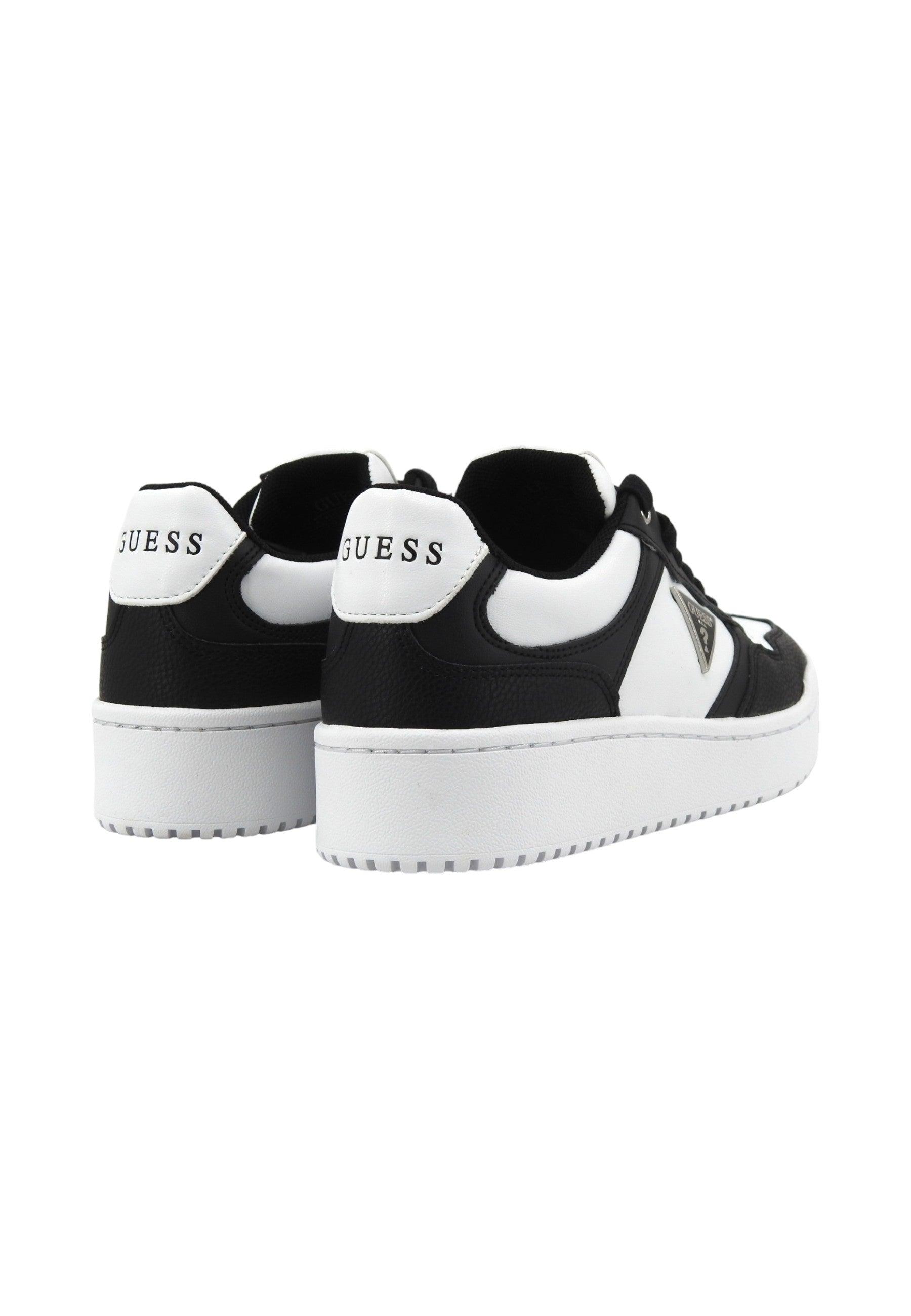 GUESS Sneaker Donna White Black FLJMR4ELE12 - Sandrini Calzature e Abbigliamento