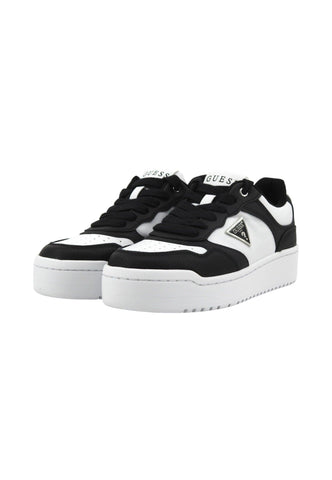 GUESS Sneaker Donna White Black FLJMR4ELE12 - Sandrini Calzature e Abbigliamento