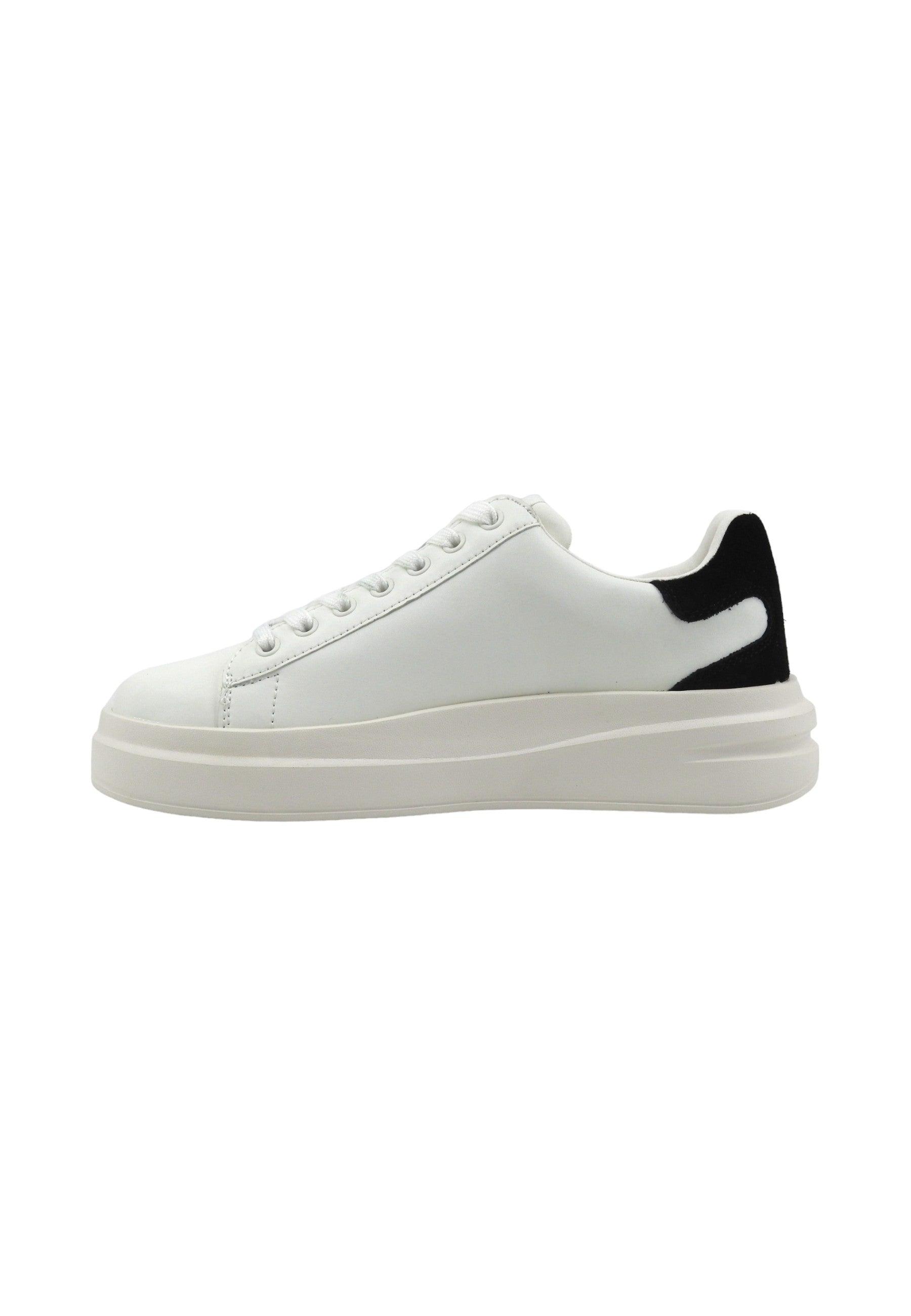 GUESS Sneaker Donna White Black FLPVIBSUE12 - Sandrini Calzature e Abbigliamento