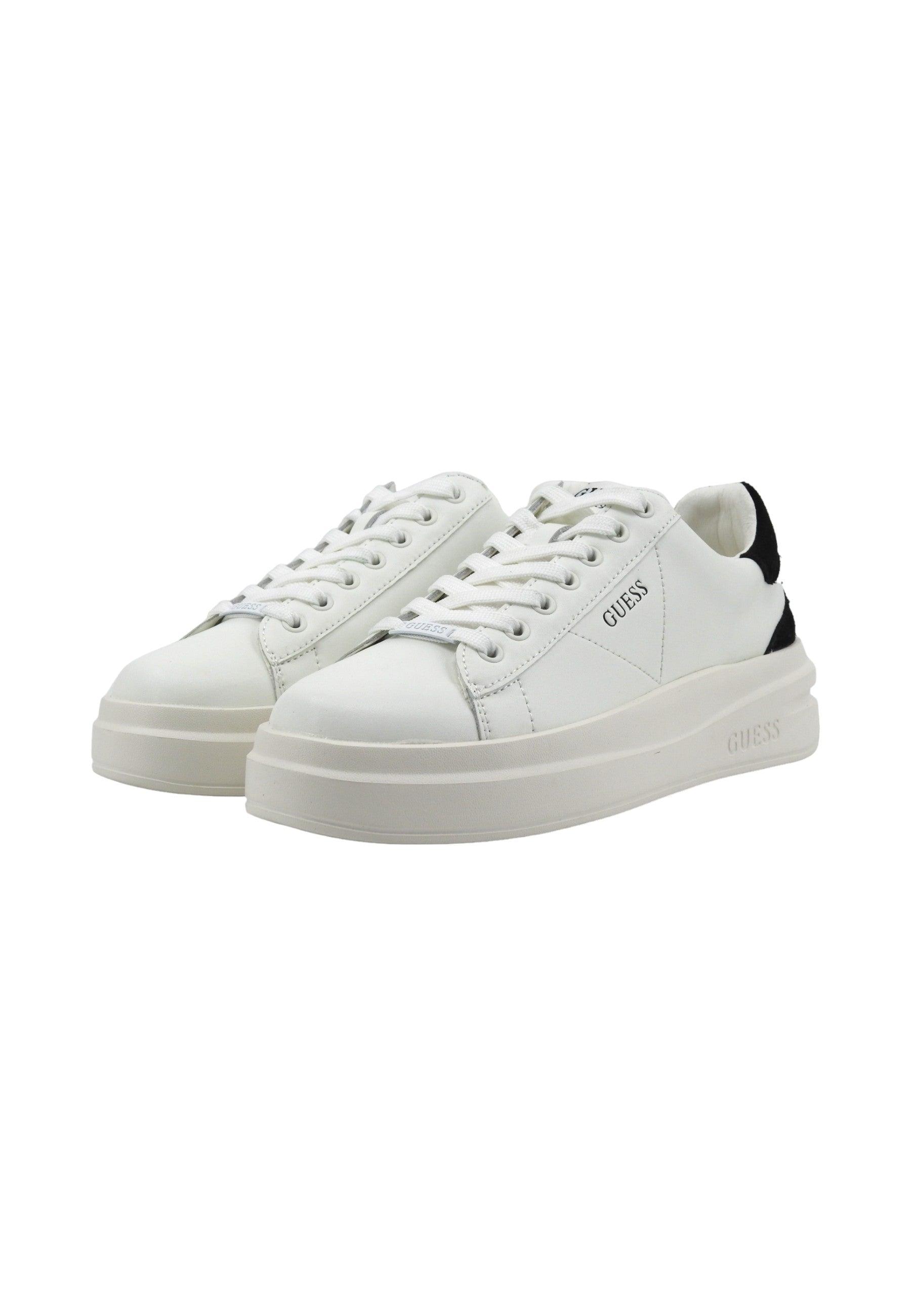 GUESS Sneaker Donna White Black FLPVIBSUE12 - Sandrini Calzature e Abbigliamento