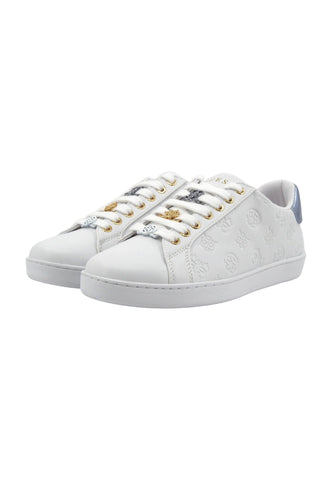 GUESS Sneaker Donna White Blue FLJROSELE12 - Sandrini Calzature e Abbigliamento