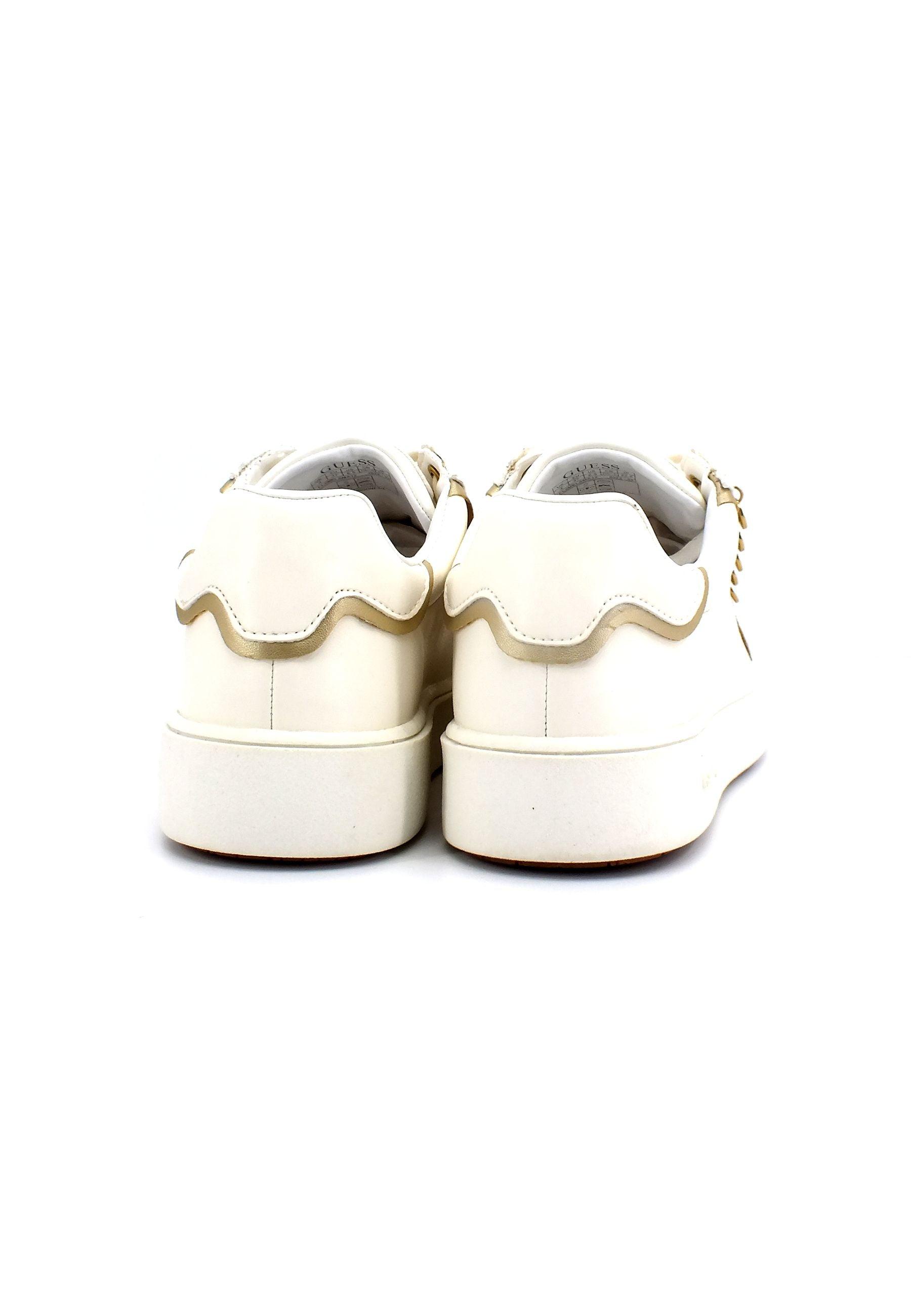 GUESS Sneaker Donna White FL5MELSMA12 - Sandrini Calzature e Abbigliamento