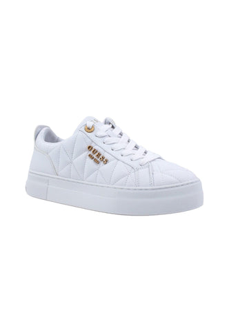 GUESS Sneaker Donna White FL8GEAELE12 - Sandrini Calzature e Abbigliamento