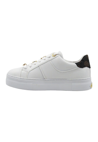 GUESS Sneaker Donna White FLJGIEELE12 - Sandrini Calzature e Abbigliamento