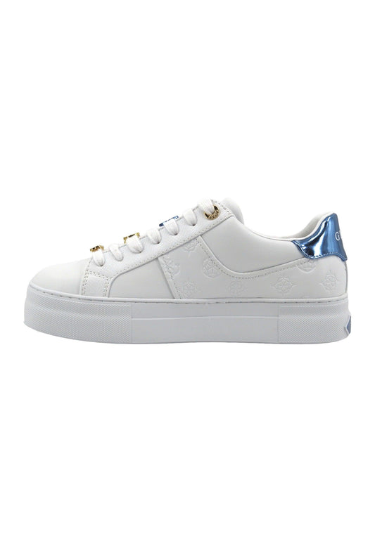 GUESS Sneaker Donna White FLJGIEFAL12 - Sandrini Calzature e Abbigliamento