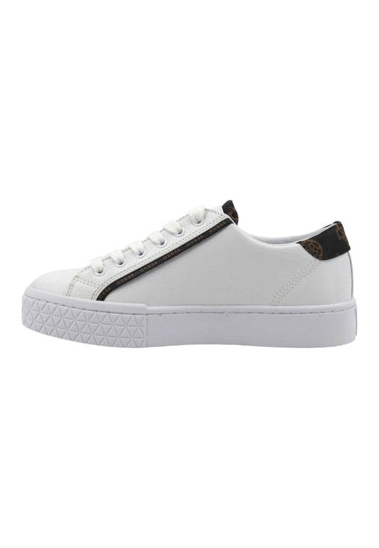 GUESS Sneaker Donna White FLJPR6ELE12 - Sandrini Calzature e Abbigliamento
