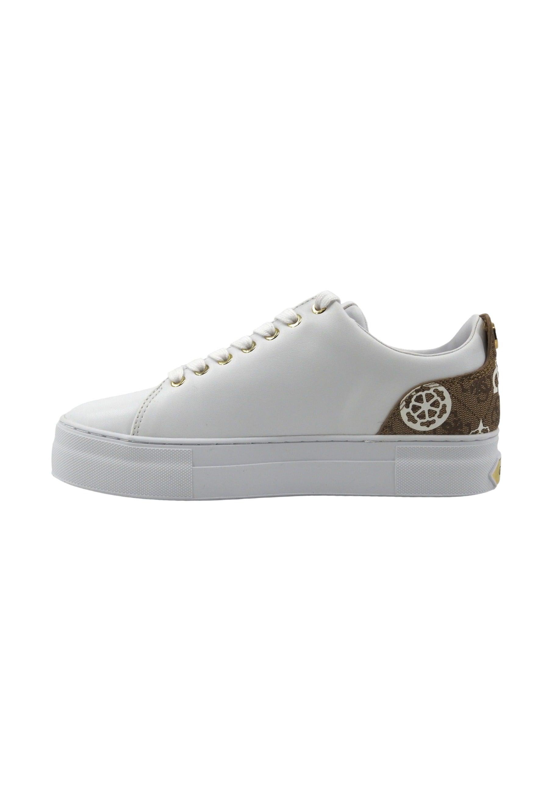 GUESS Sneaker Donna White FLPGN4ELE12 - Sandrini Calzature e Abbigliamento