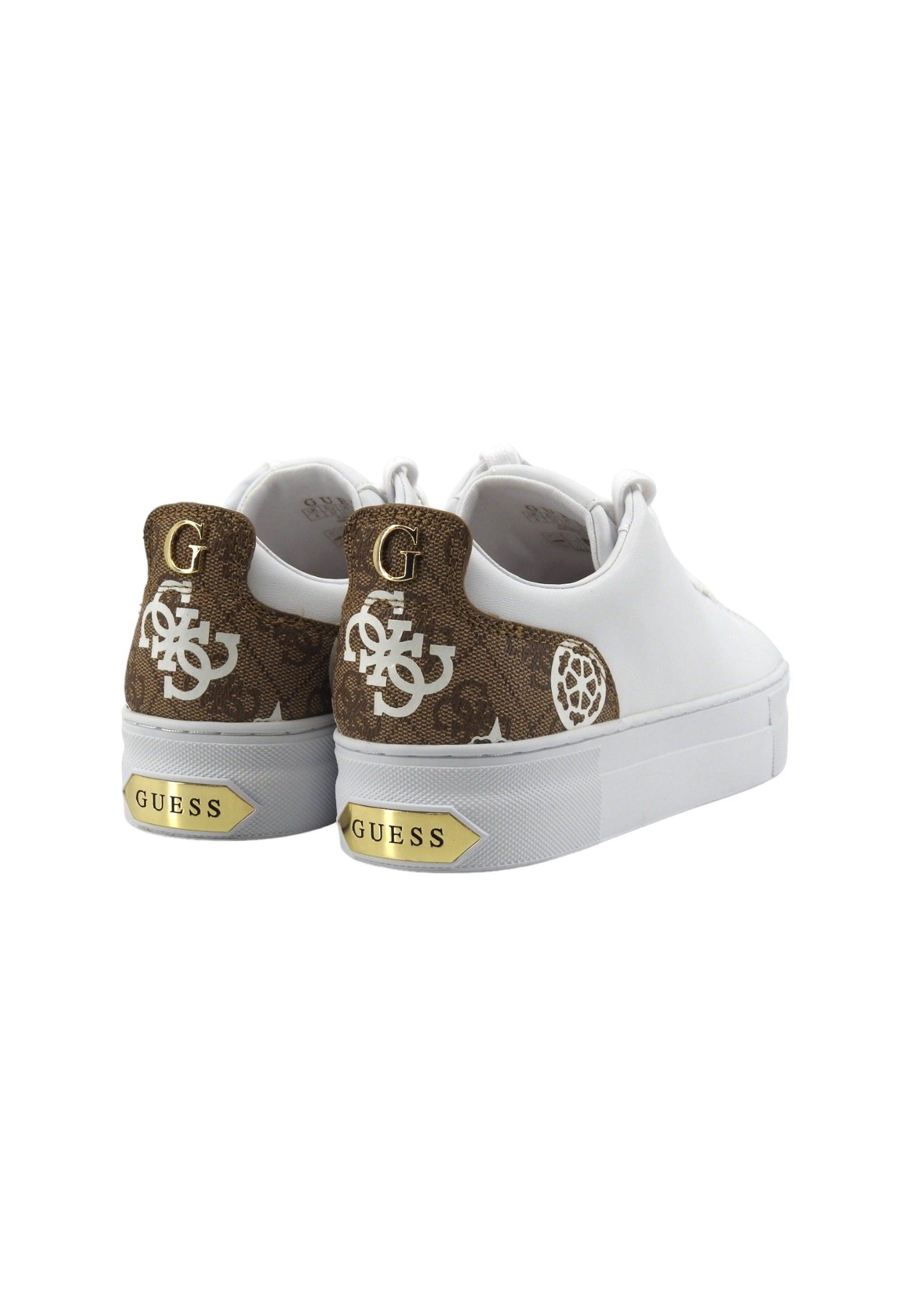 GUESS Sneaker Donna White FLPGN4ELE12 - Sandrini Calzature e Abbigliamento