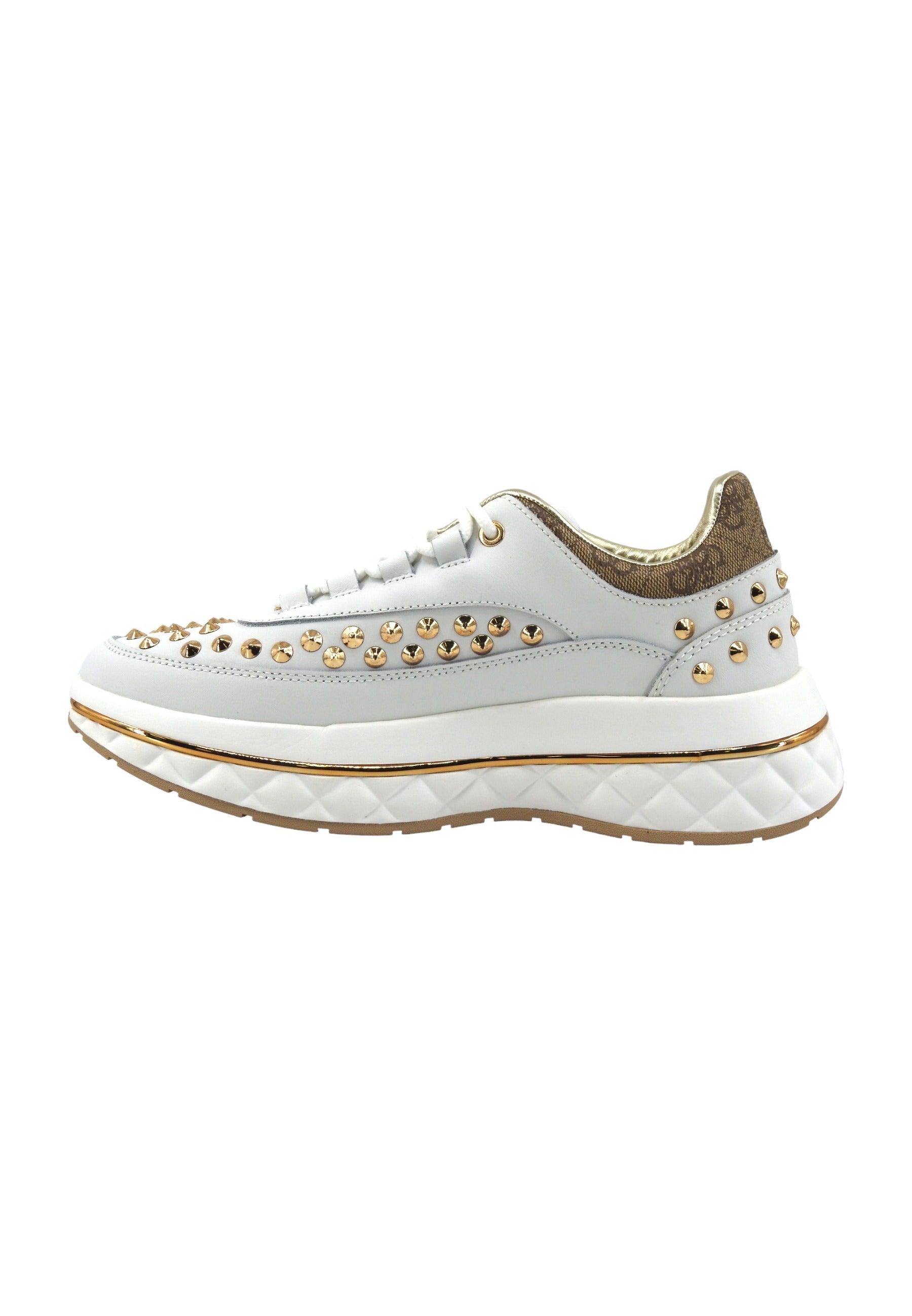 GUESS Sneaker Donna White FLPKYRLEM12 - Sandrini Calzature e Abbigliamento