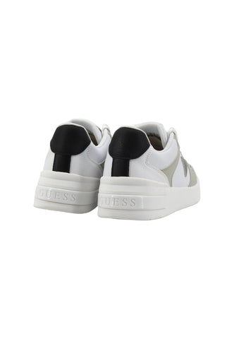 GUESS Sneaker Donna White Grey FLPCLKELE12 - Sandrini Calzature e Abbigliamento