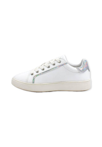 GUESS Sneaker Donna White Iridescent FL5MELSMA12 - Sandrini Calzature e Abbigliamento