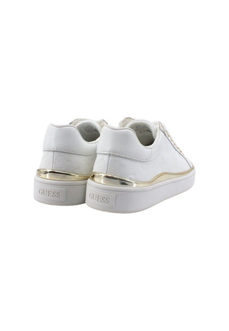GUESS Sneaker Donna White Metal FL7BNNFAL12 - Sandrini Calzature e Abbigliamento