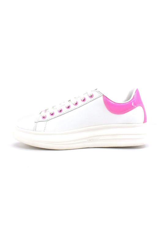 GUESS Sneaker Donna White Pink FL5VIBLEA12 - Sandrini Calzature e Abbigliamento
