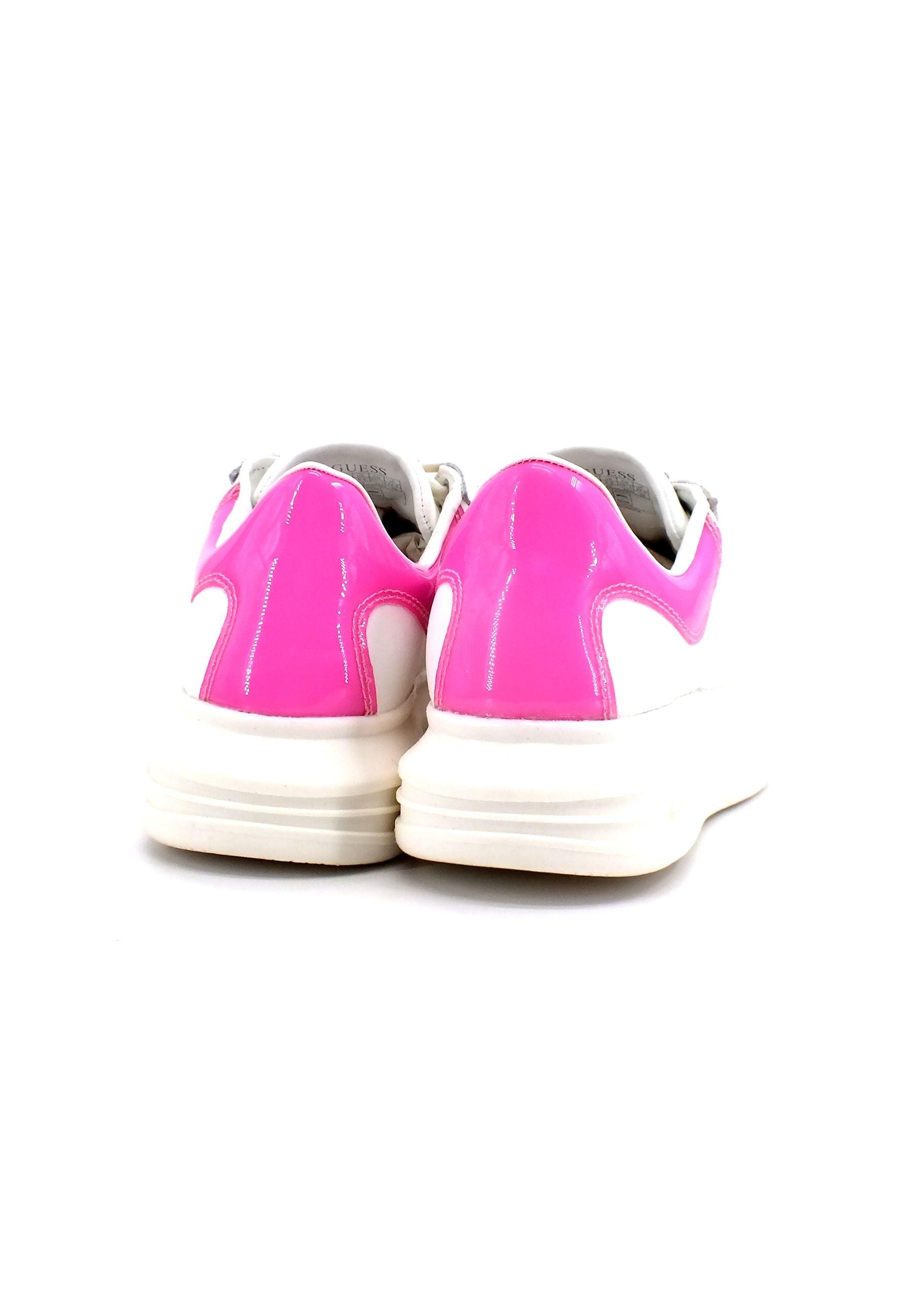 GUESS Sneaker Donna White Pink FL5VIBLEA12 - Sandrini Calzature e Abbigliamento