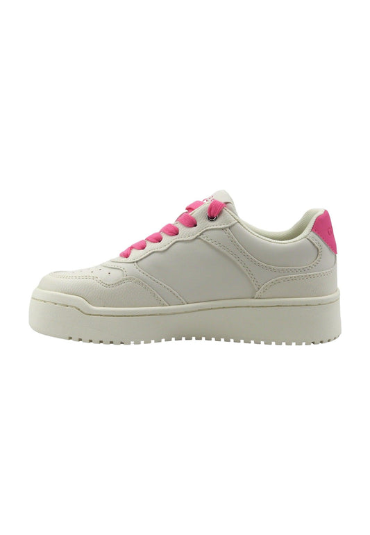 GUESS Sneaker Donna White Pink FLPMIRELE12 - Sandrini Calzature e Abbigliamento
