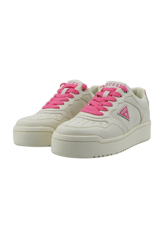 GUESS Sneaker Donna White Pink FLPMIRELE12 - Sandrini Calzature e Abbigliamento
