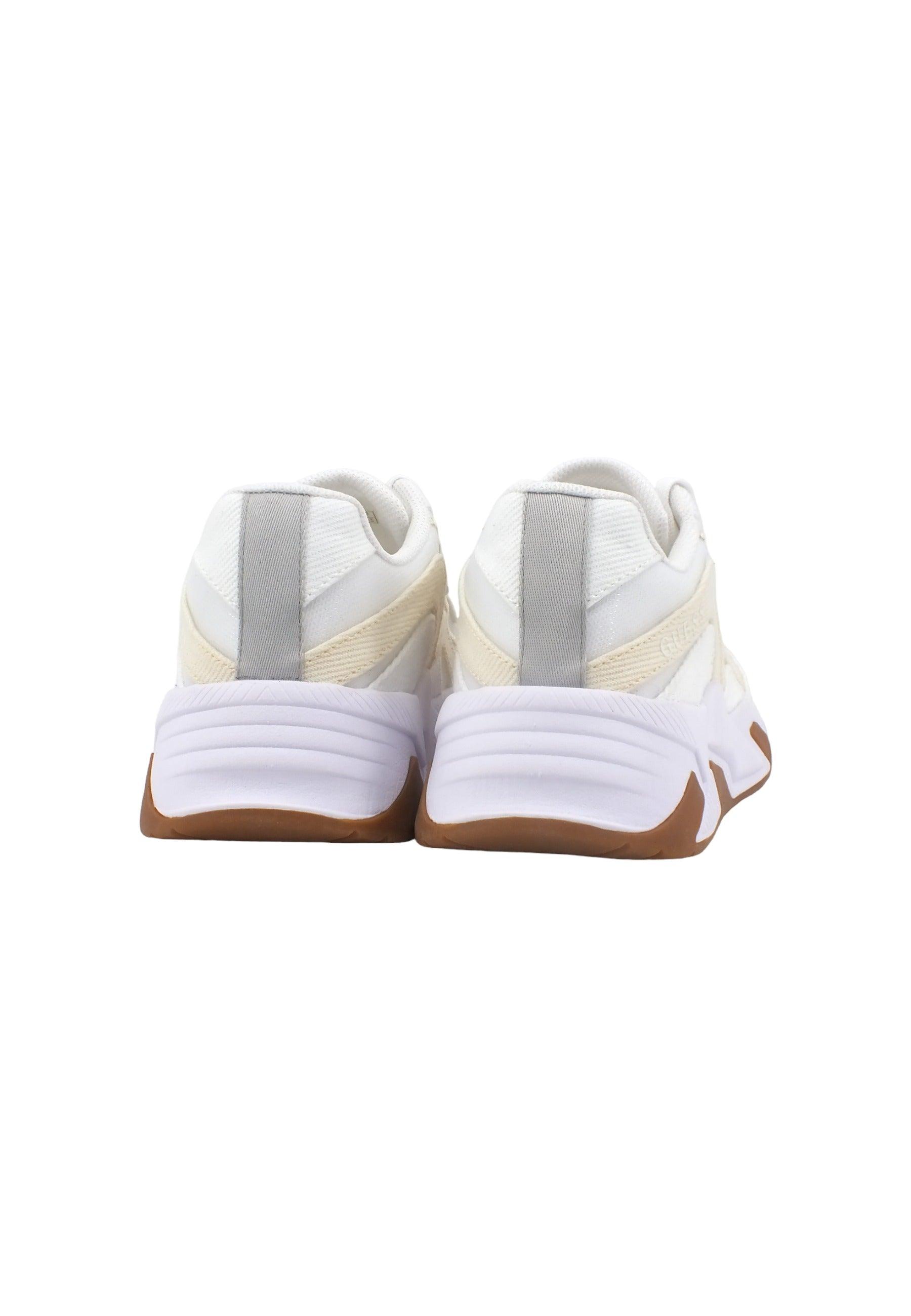 GUESS Sneaker Donna White Sand FL6ENEFAB12 - Sandrini Calzature e Abbigliamento