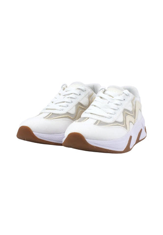 GUESS Sneaker Donna White Sand FL6ENEFAB12 - Sandrini Calzature e Abbigliamento