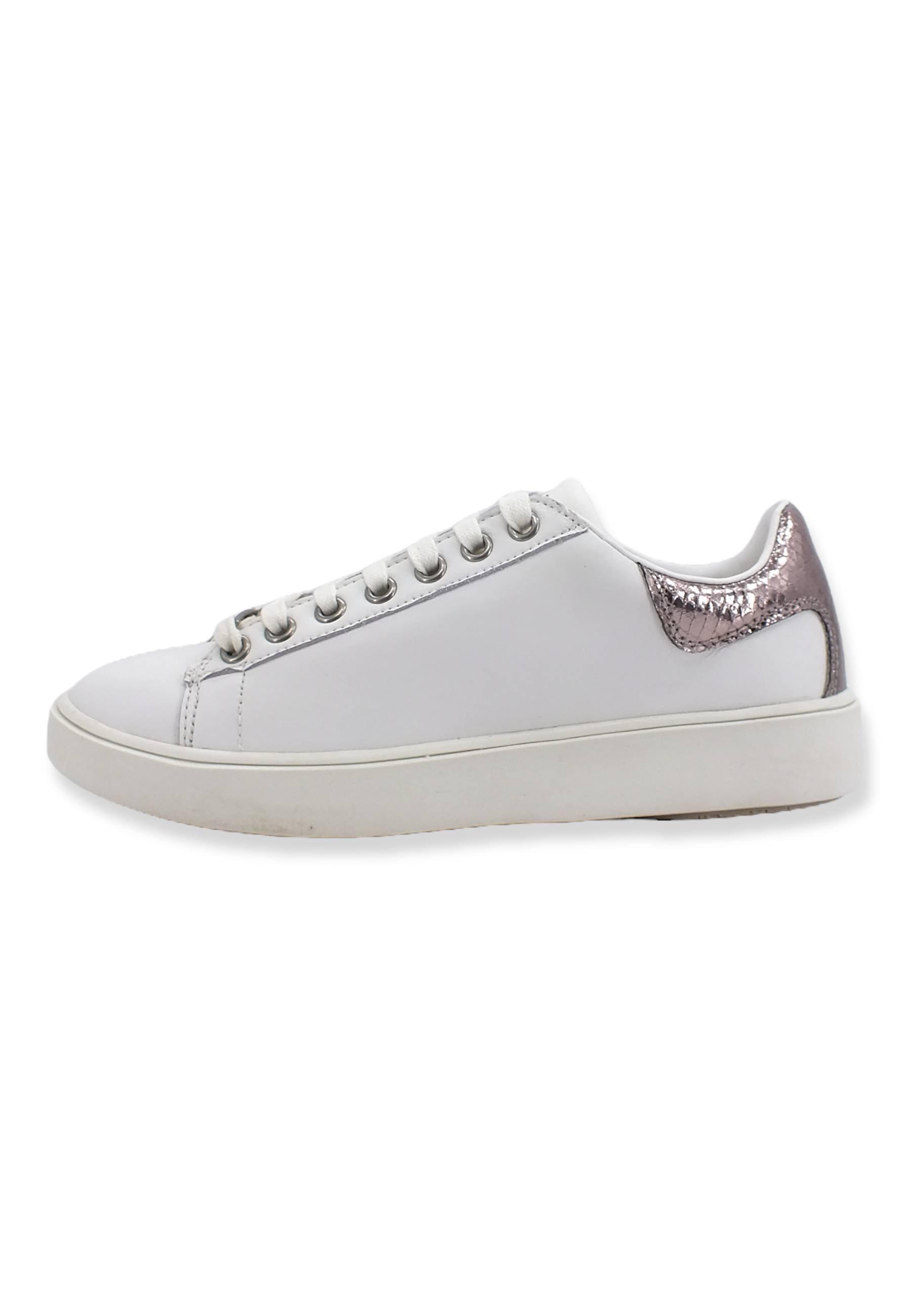 GUESS Sneaker Donna White Silver FL8MLNLEA12 - Sandrini Calzature e Abbigliamento