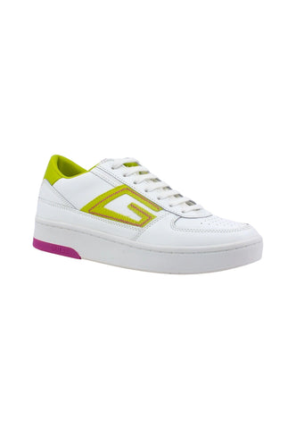 GUESS Sneaker Donna White Yellow FL7SILLEA12 - Sandrini Calzature e Abbigliamento