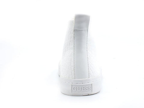 GUESS Sneaker Hi Cocco White FL5ELGPEL12 - Sandrini Calzature e Abbigliamento