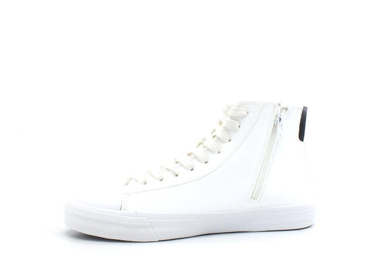GUESS Sneaker Hi Retro Bicolor White Black FM5EHIELE12 - Sandrini Calzature e Abbigliamento