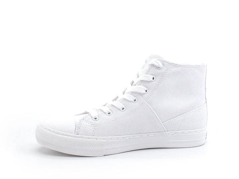 GUESS Sneaker Hi Text Logo White FL6PZEFAB12 - Sandrini Calzature e Abbigliamento