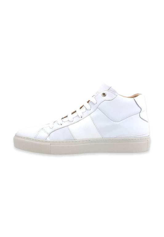 GUESS Sneaker Hi Uomo White FM8RAMLEA12 - Sandrini Calzature e Abbigliamento