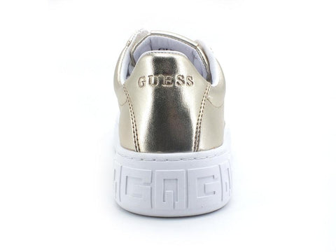 GUESS Sneaker Laminata Logo Platino FL5INTLEM12 - Sandrini Calzature e Abbigliamento