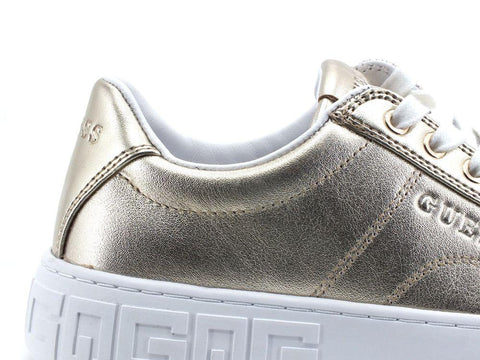 GUESS Sneaker Laminata Logo Platino FL5INTLEM12 - Sandrini Calzature e Abbigliamento