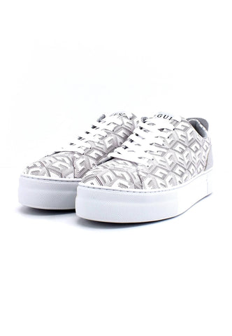 GUESS Sneaker Loghi Donna White FL5GAAFAL12 - Sandrini Calzature e Abbigliamento