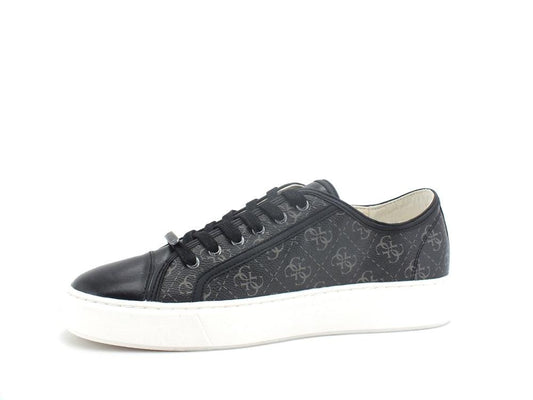 GUESS Sneaker Loghi Printed Leather Coal FM5VCUELE12 - Sandrini Calzature e Abbigliamento