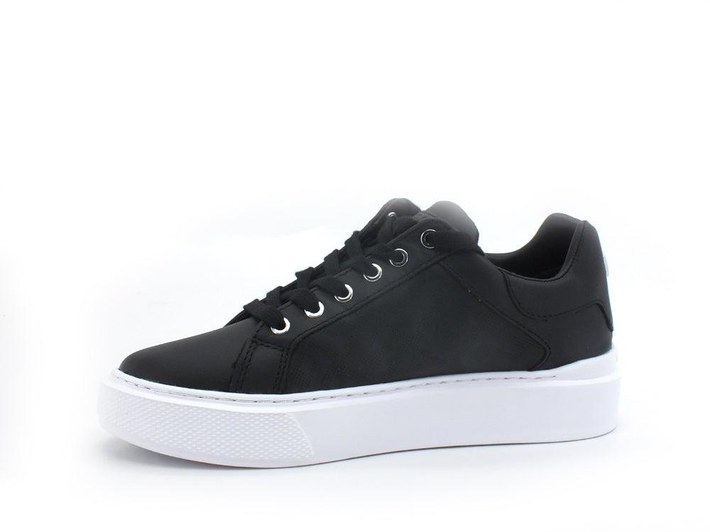GUESS Sneaker Loghi Traforati Black FL5IVEELE12 - Sandrini Calzature e Abbigliamento