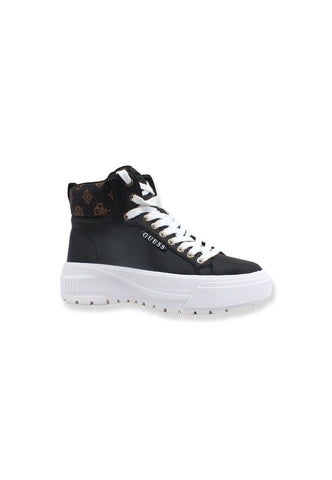 GUESS Sneaker Mid Platform Donna Black Brown FL8EA2SMA12 - Sandrini Calzature e Abbigliamento
