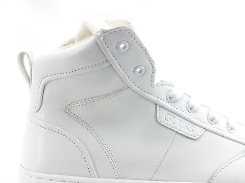 GUESS Sneaker Mid Zip High White FM5CMILEA12 - Sandrini Calzature e Abbigliamento