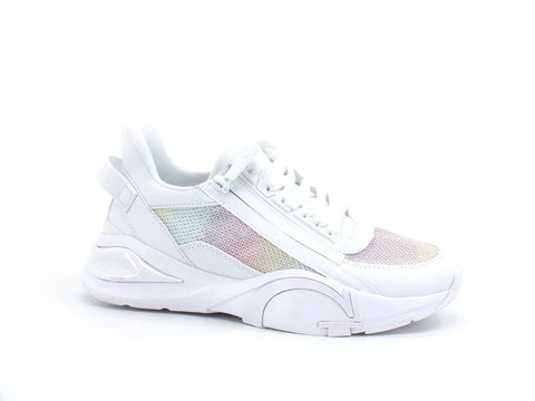 GUESS Sneaker Nylon Multicolor White FL6B2LELE12 - Sandrini Calzature e Abbigliamento