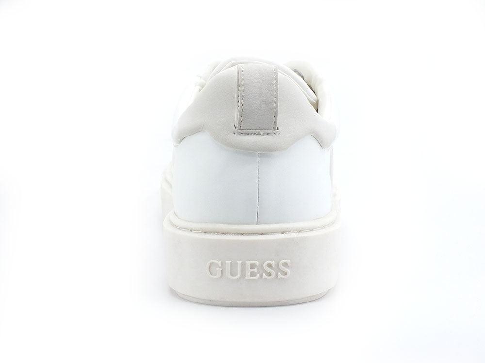 GUESS Sneaker Pelle Uomo Logo White FM5VICLEA12 - Sandrini Calzature e Abbigliamento
