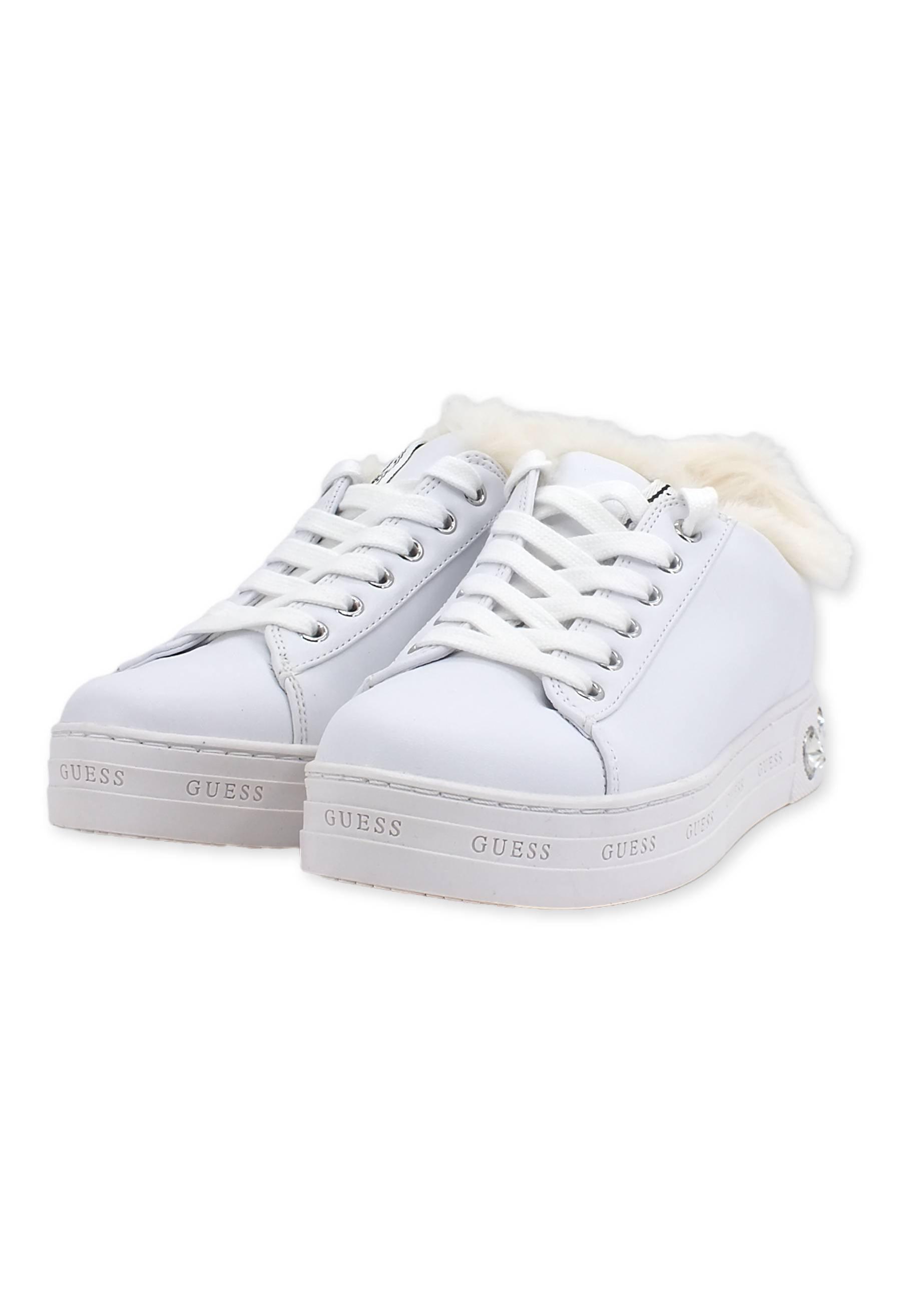 GUESS Sneaker Pelo Donna White FL8RV5ELE12 - Sandrini Calzature e Abbigliamento
