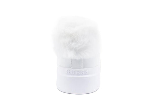 GUESS Sneaker Pelo Platform Borchie White FL8H2YELE12 - Sandrini Calzature e Abbigliamento