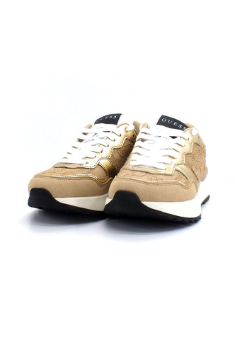 GUESS Sneaker Pizzo Donna Beige FL5VN2SMR12 - Sandrini Calzature e Abbigliamento